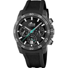 Lotus L18974/3 Men's Black Dial Chronograph Watch