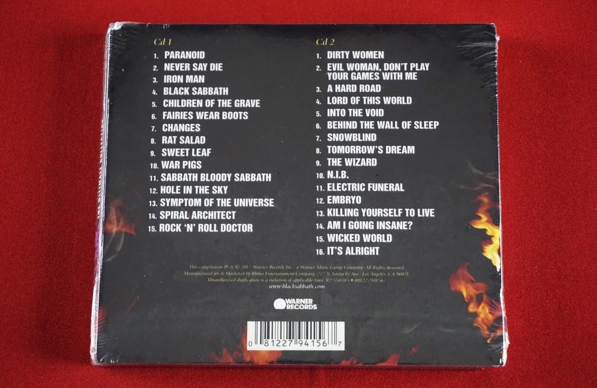 Black Sabbath Ultimate Collection CD Paraniod Iron Man Ozzy