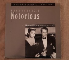 "Notorious" Criterion Collection 100A Laserdisc LD Alfred Hitchcock NM