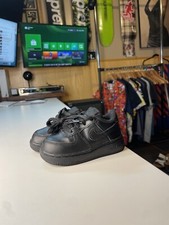 Nike Kids' Air Force 1 Low '06 black size 5c baby