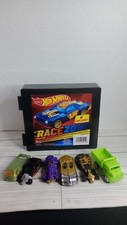 Hot Wheels 6 Car Case with Cars 1:64 Diecast Cars **Read Description**
