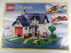 LEGO 7803 Creator Jeep single sheet Instructions Manual only