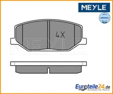 Brake pad set, disc brake Meyle 0252114215 for Suzuki