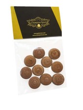 Lot of 10 Pool Billiard 12-Layers Soft or Medium leather Pool Cue Tips 13 MM