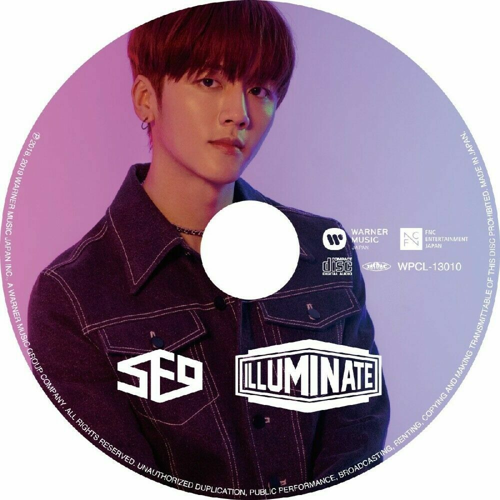 SF9 ILLUMINATE CD MEMBER PICTURE LABEL YONG BIN Version JAPAN with