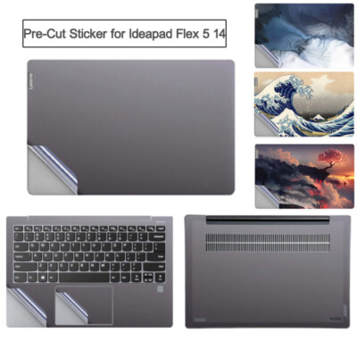 Pre-Cut Laptop Vinyl Sticker Skin Cover for Ideapad Flex 14 14ITL05  14ARE05