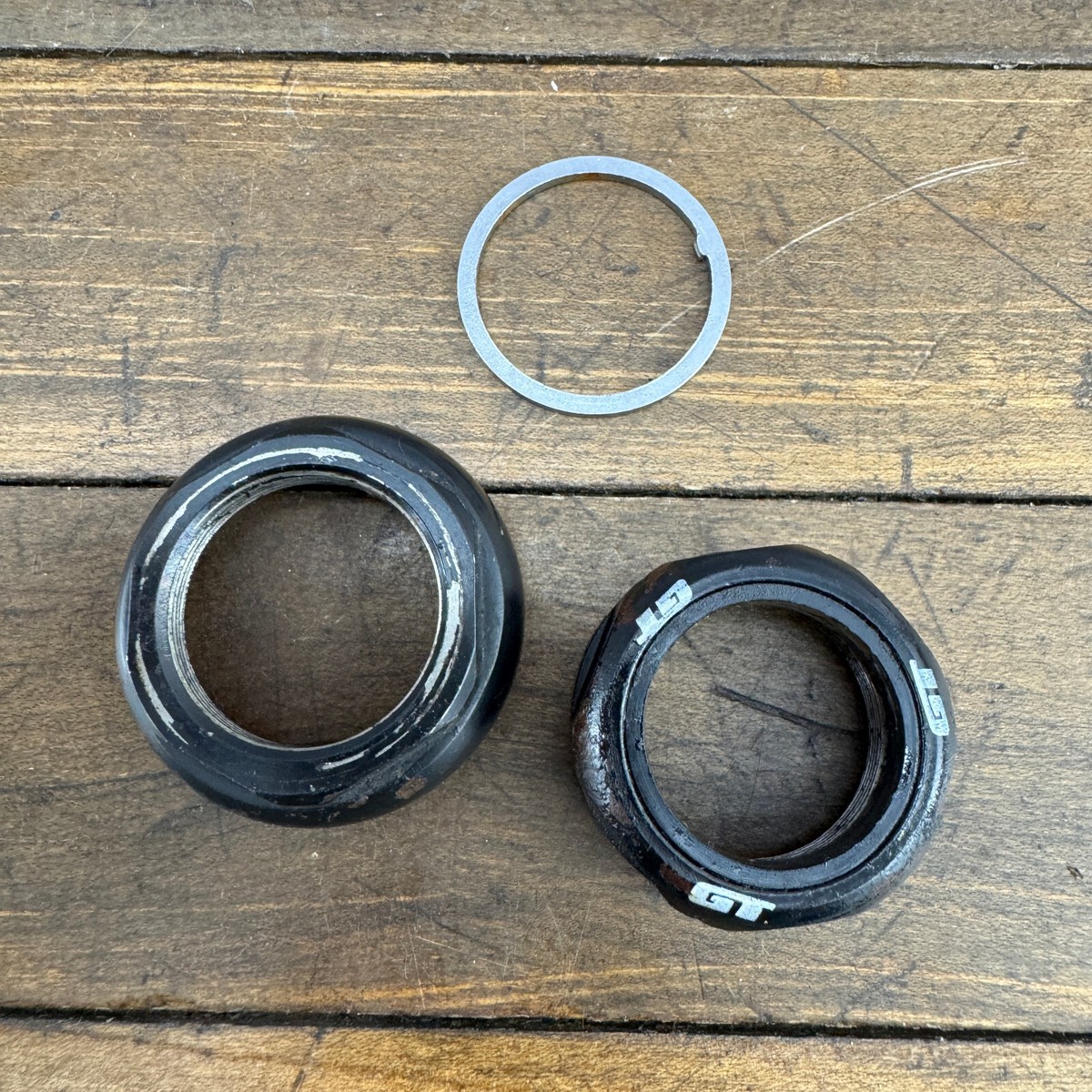 リンクウッド QUADRUTOPS11・12年 「TENCHO'SDRAM」2本 GT Karakoram Headset 1 1/8 Threaded Parts Lock Tequila Sunrise Top