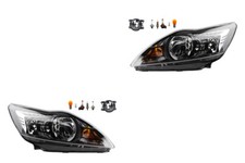 Scheinwerfer Set Halogen passend für Ford Focus 05 02/08-01/11 H7 H1 Nebel Le.
