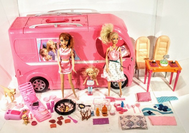 barbie popup camper