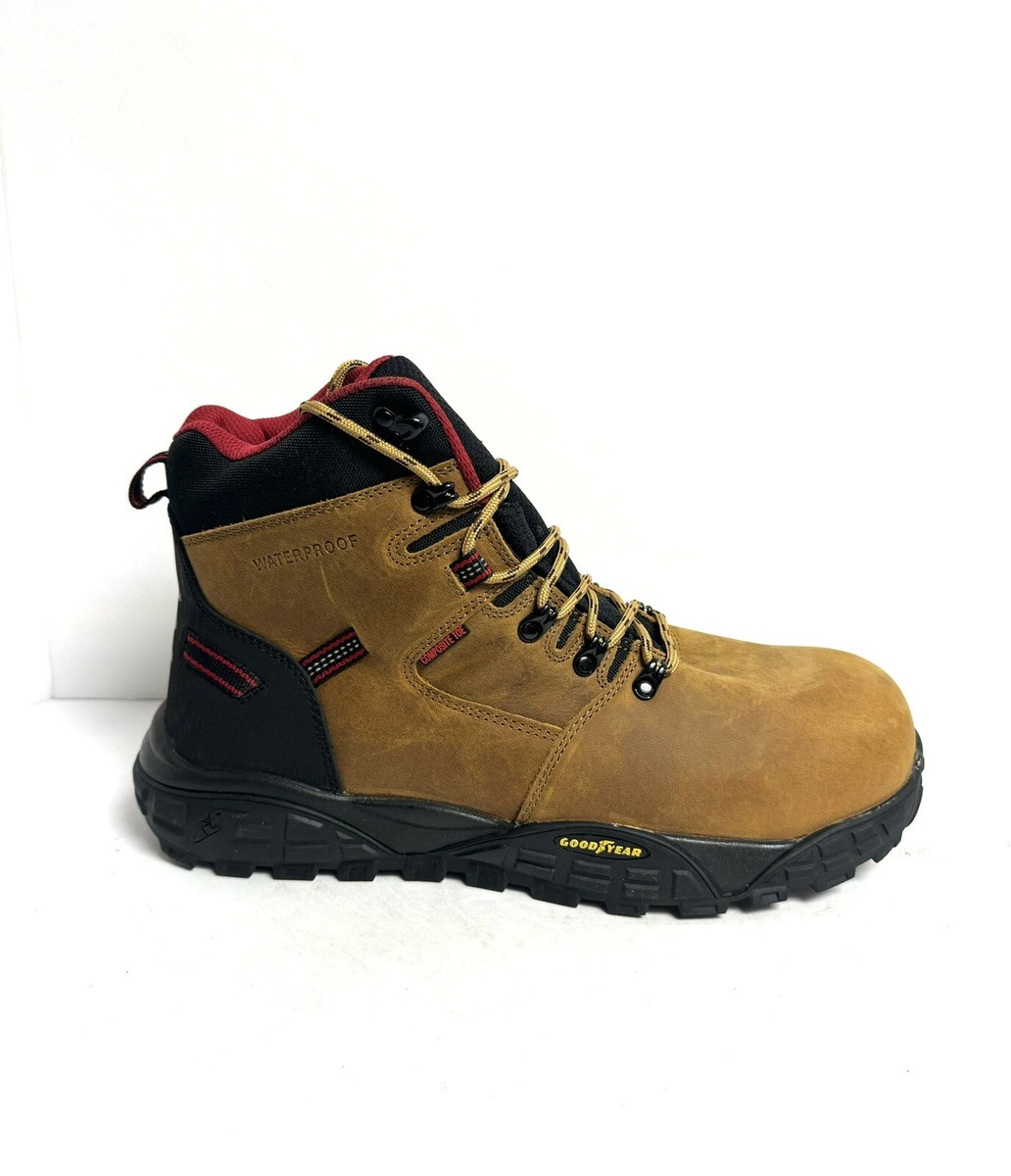 Skechers Mens Treadix Comp Toe Work Boot Brown Size 13 M | eBay display picture 1