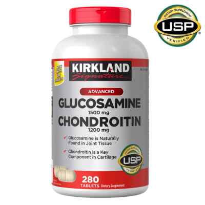Kirkland Signature  Glucosamine & Chondroitin, 280 Tablets