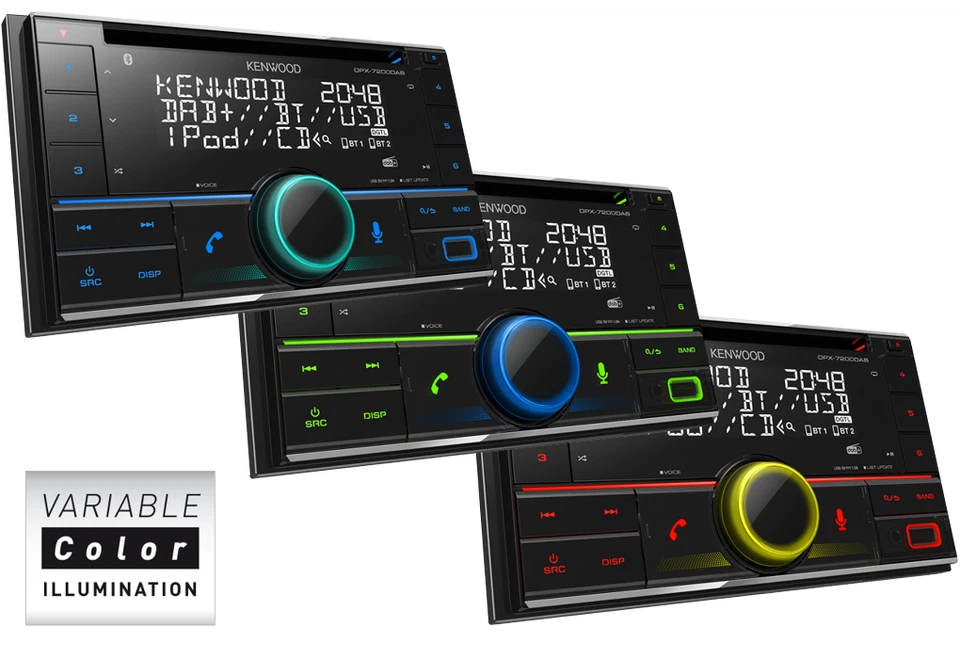 Kenwood CD Bluetooth DAB+ USB Radio Antenne inkl für VW Golf 5 6 Plus 2003 -2012 - Bild 2 von 4