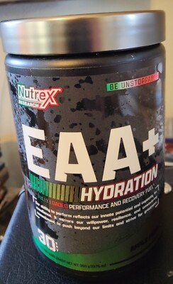 NUTREX - EAA+ Hydration - 30 Servings - Apple Pear - Exp 12/2026. Recovery Fuel