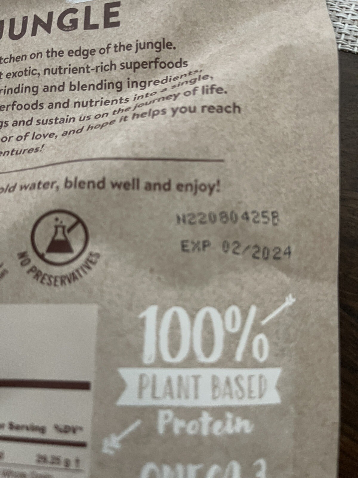 Kachava Superfood The Whole Body Meal Vanilla Expiration February 2024