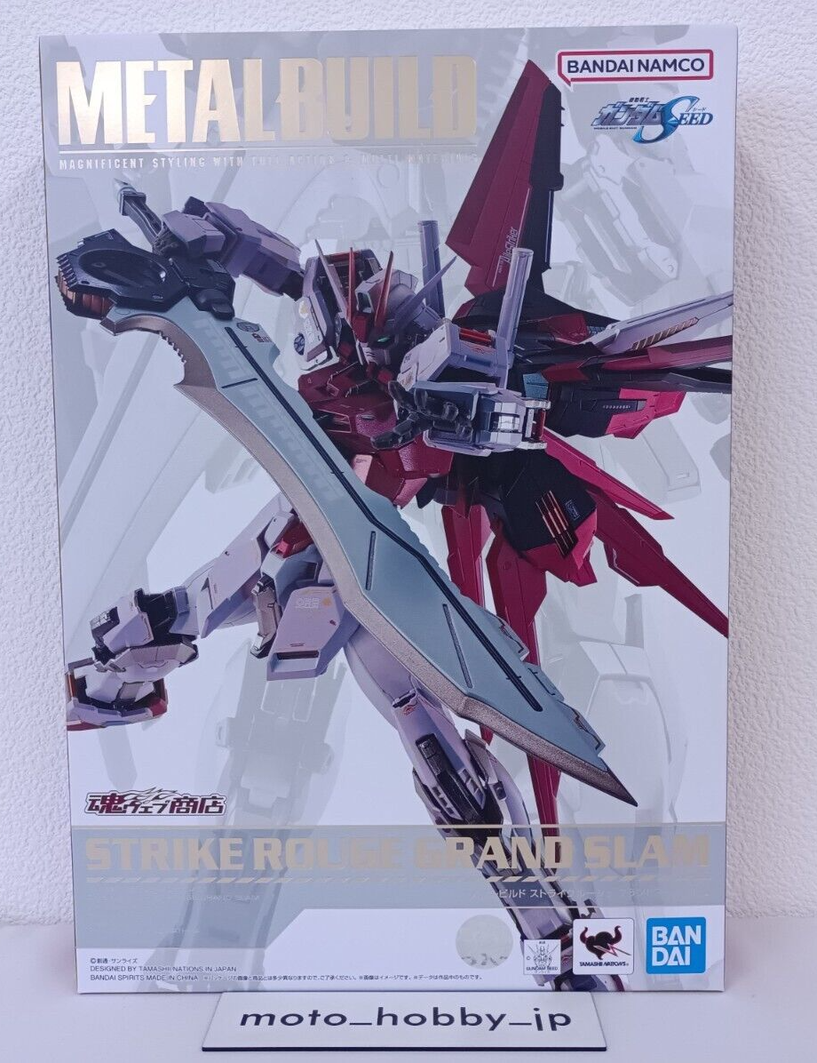 NEW Bandai METAL BUILD Gundam Seed Strike Rouge Grand Slam 180mm