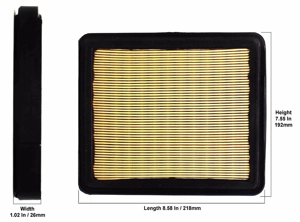 Mahle Air Filter BMW K1, K75, K100, K1100;13 72 1 460 337, AF-337LX75 OEM - Image 2 of 3