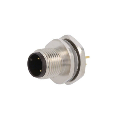 T4142012031-000 Buchse M12 PIN: 3 männlich Code A-DeviceNet / CANopen THT TE Con