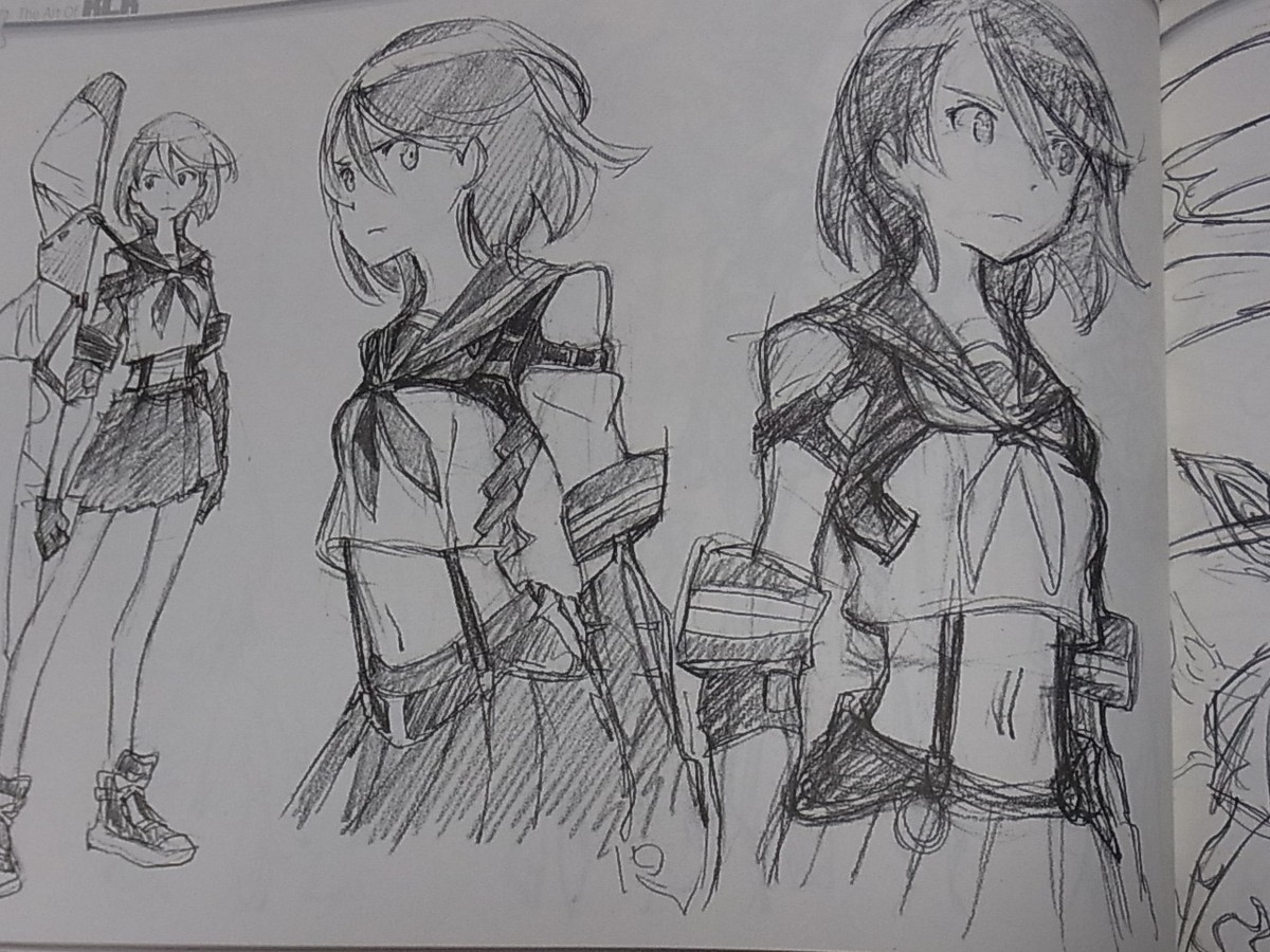 THE ART OF KLK Vol.1-3 Complete Set Kill la Kill Design art