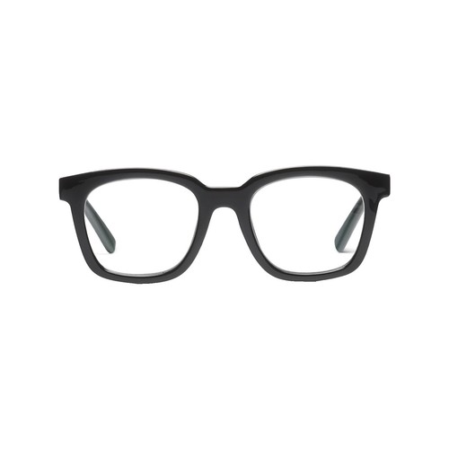 Claudia 2.75 Black Reading Glasses Square Concave Readers  display picture 3