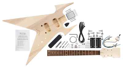 Rocktile ZW E-Gitarre Bausatz selber bauen Do It Yourself Kit DIY Set basteln