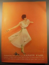 1959 Vanity Fair Gown Advertisement - photo by Richard Avedon - Powderpuff Pink