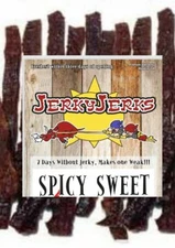 Jerky Jerks Spicy Sweet Premium Beef Jerky 7oz