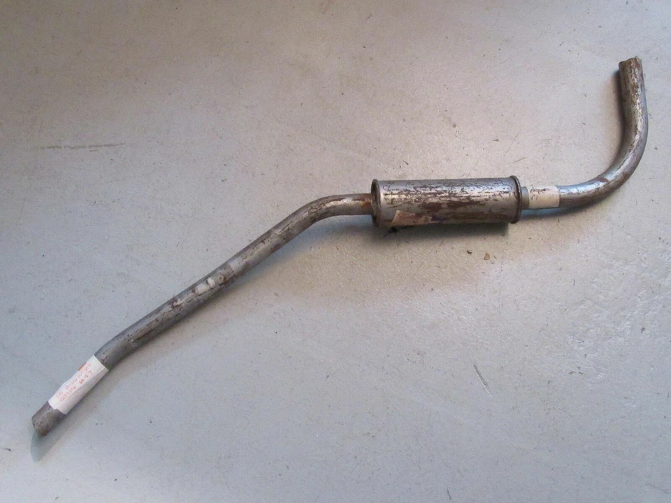 Conjunto de silenciador y tubo trasero trasero para Sunbeam Arrow Wagon 1966 1967 Harmo Foto 2 de 2