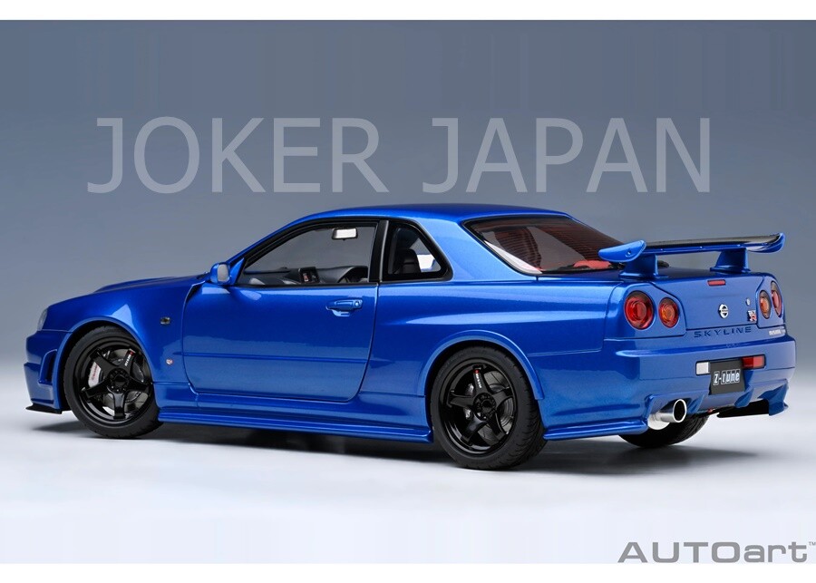 AUTOart Nismo R34 GT-R Z-tune (Bayside Blue) 77462 1/18 JDM | eBay