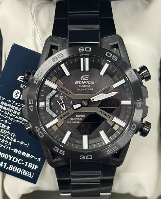 CASIO EDIFICE ECB-2000YDC-1BJF EDIFICE suspension arm design Japan import new