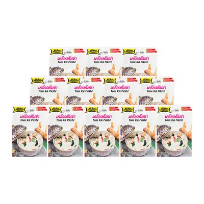 Lobo Tom Ka Paste für Tom Kha Gai Thai Kokossuppe 12x50g