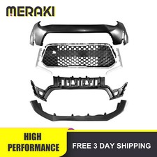 Fits 2023 2024 2025 Kia Soul Front Bumper Cover Kit With Grille & Molding Trim