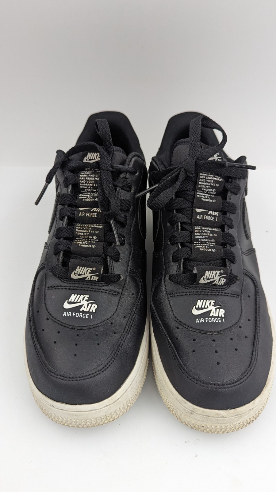 nike air force double air black