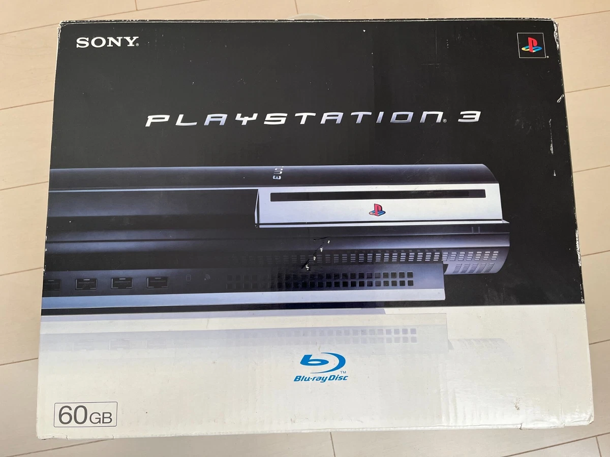 Sony PlayStation 3 Launch Edition 60GB Piano Black Console (CECH 