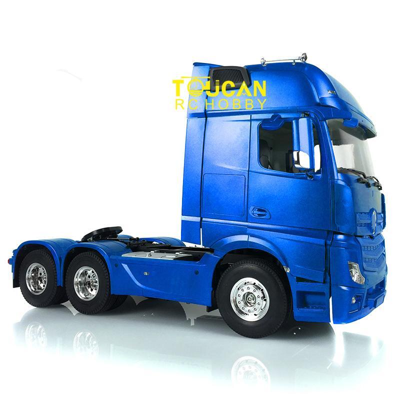 Kit Modèle RC Camion Tracteur TOUCANRC 1/14 - Peint, Avec Moteur, Échelle Haute, DIY