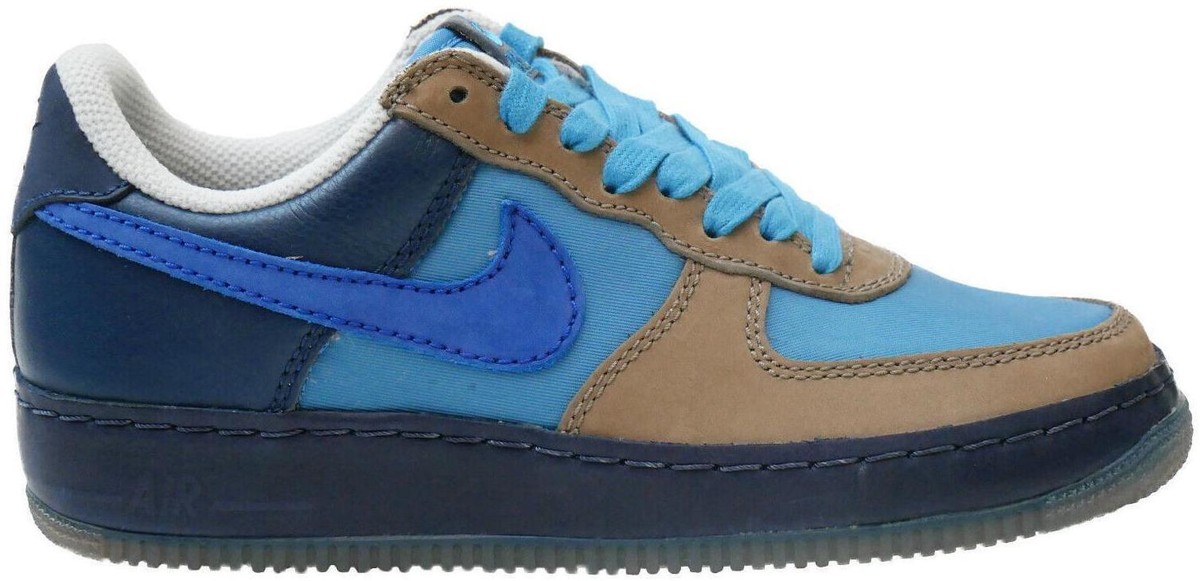 Nike 3x1 x Air Force 1 Premium Low Stonewash Blue | eBay