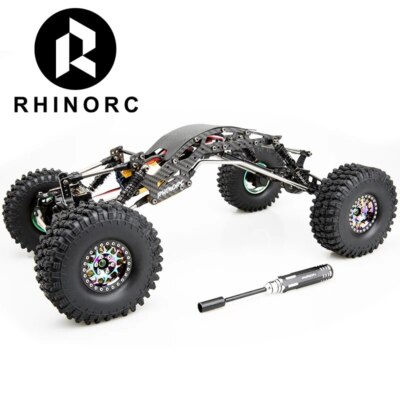 RhinoRC YUE ONE V2 RC Crawler 1:10 RTR Edition 80A ESC S12 Brushless Motor Servo