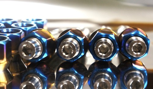 ZAKGEAR 10pack set Titanium 75MM Wheel Stud Conversion Kit 14x1.25 14x1.5 BMW - Picture 6 of 10