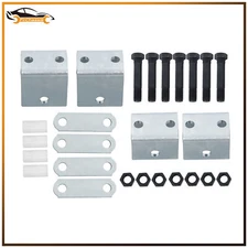For Double Eye Springs Single Axle Suspension Trailer Leaf Spring Hanger Kit