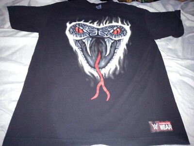 Vintage WWE Randy Orton  APEX PREDATOR RKO  Licensed Medium Black T-Shirt
