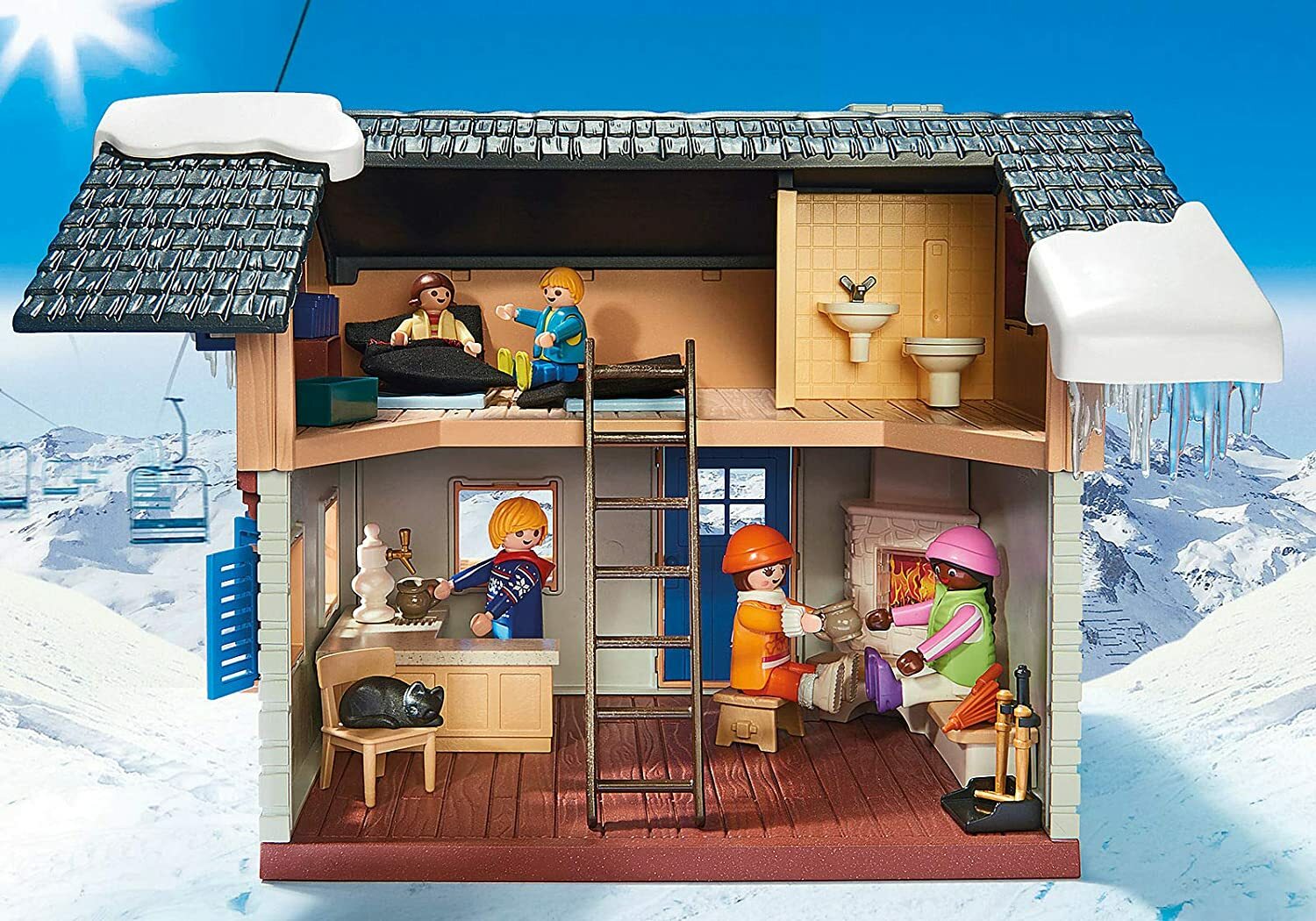 ski lodge playmobil