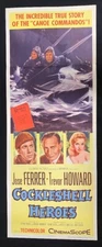 MOVIE POSTER: Cockleshell Heroes Insert Movie Poster 1956- Jose Ferrer- Trevo...