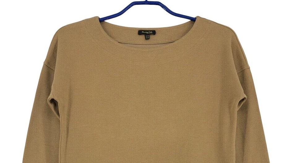 MASSIMO DUTTI Damen Rundhals Pullover Oberteil Größe XS - Bild 3 von 4