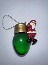 Vintage Figure Santa Claus Christmas Ornament