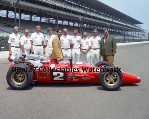 MARIO ANDRETTI 1969 INDY 500 WINNER AUTO RACING 8X10 PHOTO #2 - 第 1/1 張圖片
