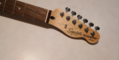 OPEN BOX FENDER SQUIER AFFINITY THINLINE TELECASTER NECK LOADED TELE
