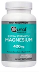 Qunol Extra Strength Magnesium 420 mg, 240 Capsules