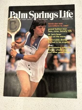 November 1978 Palm Springs Life Magazine Of The Desert Empire Tennis