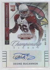 2014 Contenders Championship Ticket 27/99 Deone Bucannon (Seat Row Sec) Auto 1i3