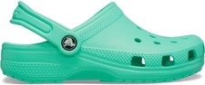 Crocs Green Kids Classic Clog, lagoon