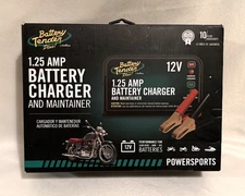 NEW - Battery Tender Plus!  Deltran 1.25 AMP Battery Charger And Maintainer